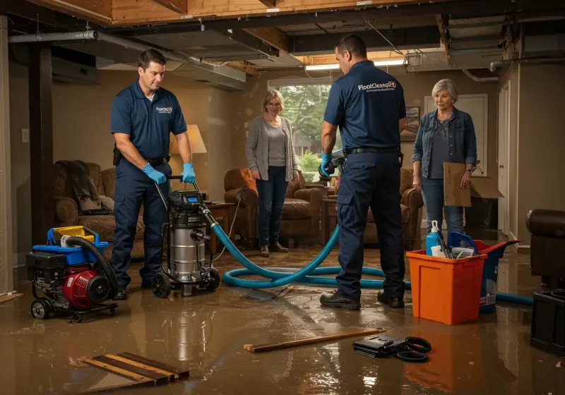 Basement Water Extraction and Removal Techniques process in Rushville, IN