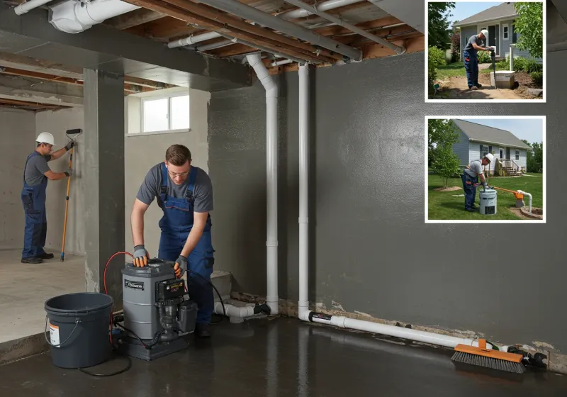 Basement Waterproofing and Flood Prevention process in Rushville, IN